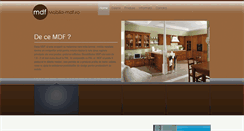Desktop Screenshot of mobila-mdf.ro
