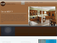 Tablet Screenshot of mobila-mdf.ro